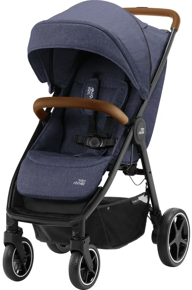 Коляска прогулочная Britax B-Agile R (Navy Ink/Brown)