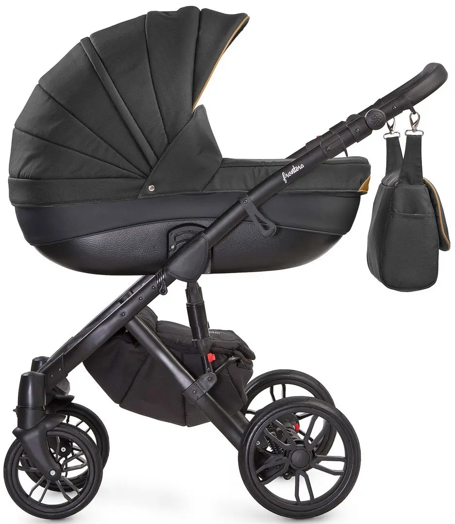Carucior modular 2in1 Camini Frontera (Black) - 2