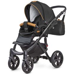 Carucior modular 2in1 Camini Frontera (Black) Thumb