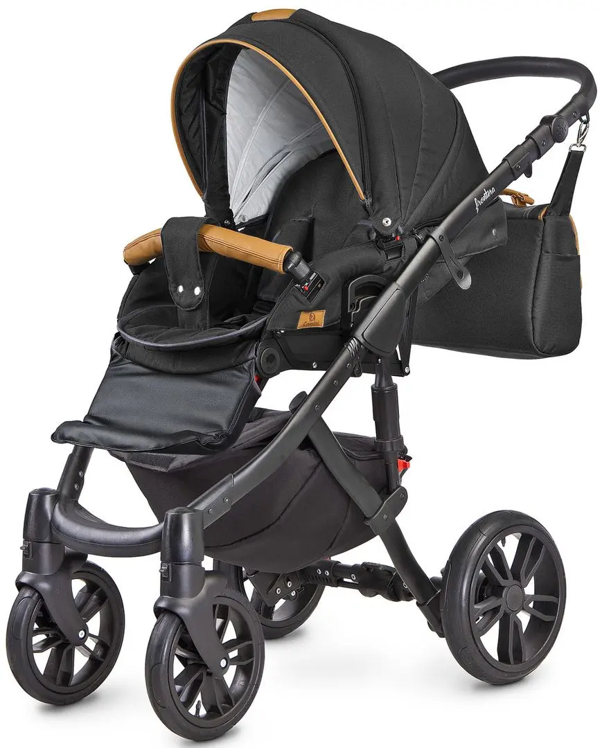 Carucior modular 2in1 Camini Frontera (Black) - 3