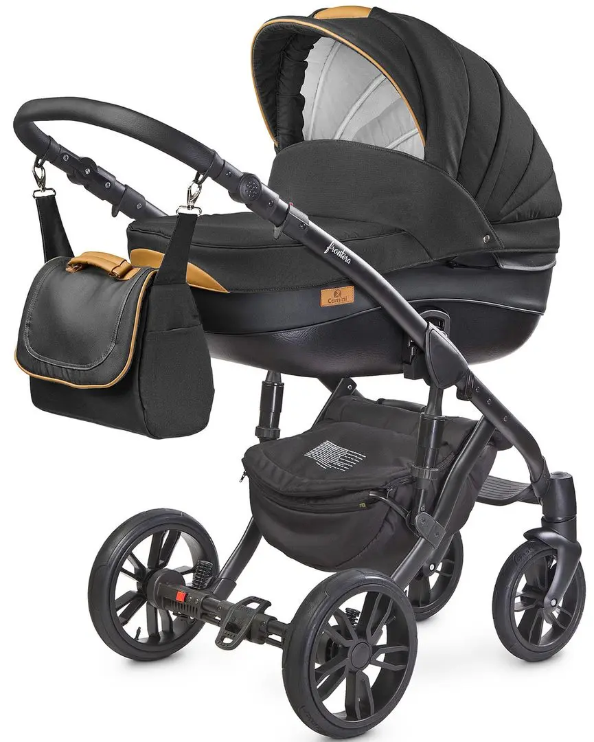 Carucior modular 2in1 Camini Frontera (Black)