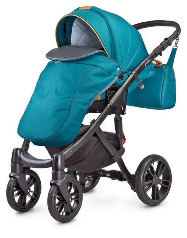 Carucior modular 2in1 Camini Frontera (Dark Turquoise) - 3