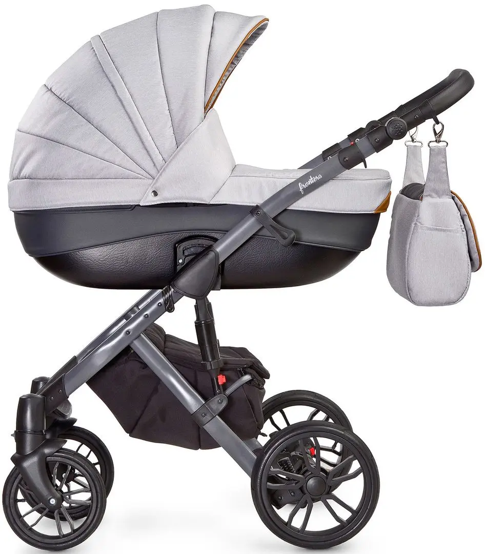 Коляска модульная 2в1 Camini Frontera (Grey) - 3