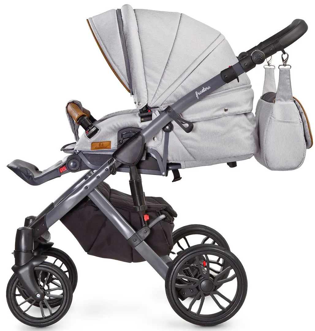 Коляска модульная 2в1 Camini Frontera (Grey) - 4