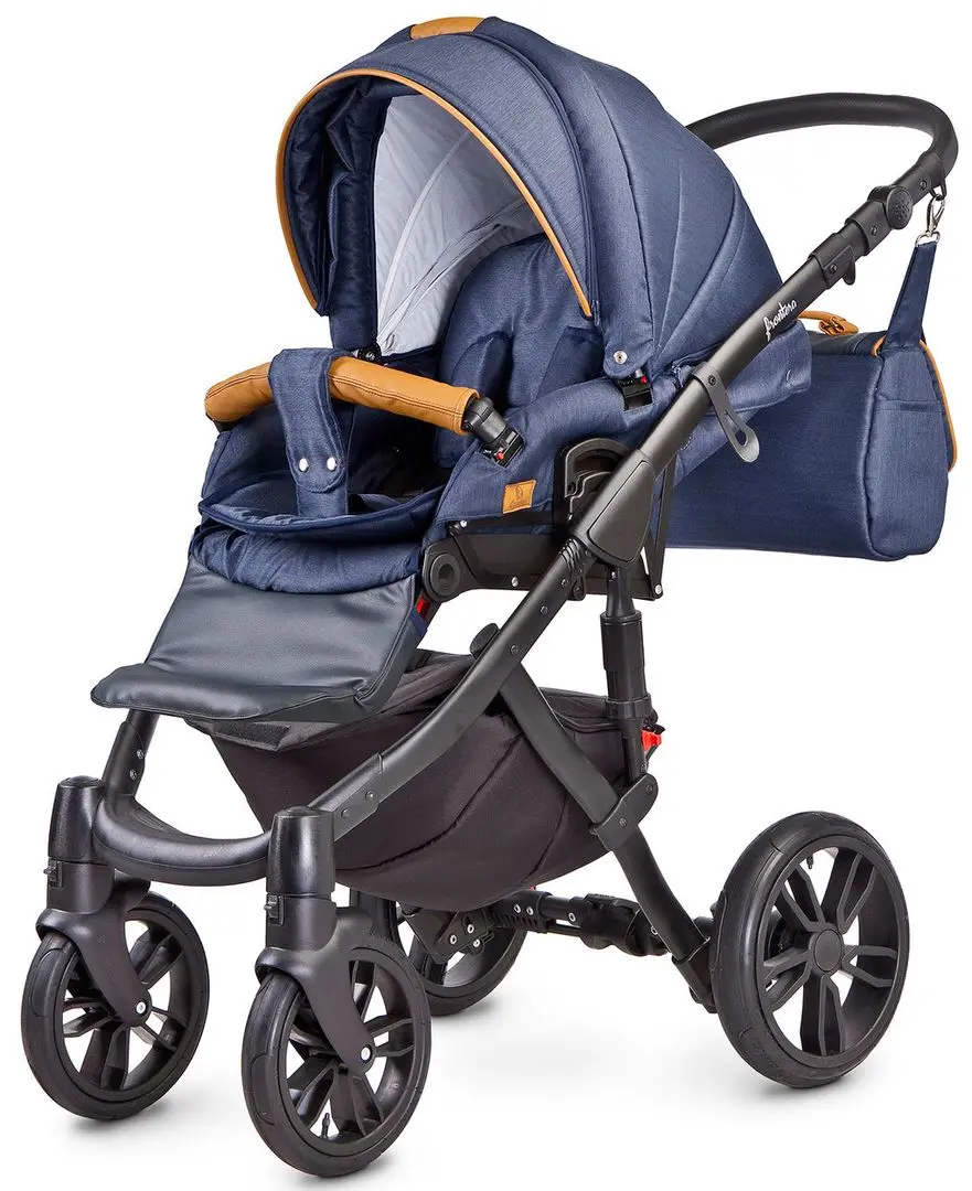 Коляска модульная 2в1 Camini Frontera (Navy) - 4
