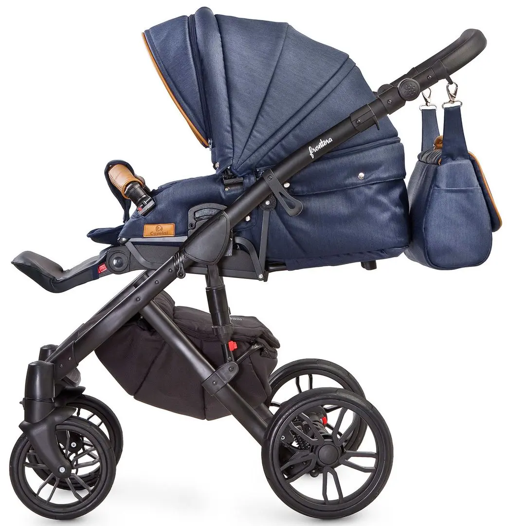 Коляска модульная 2в1 Camini Frontera (Navy) - 5