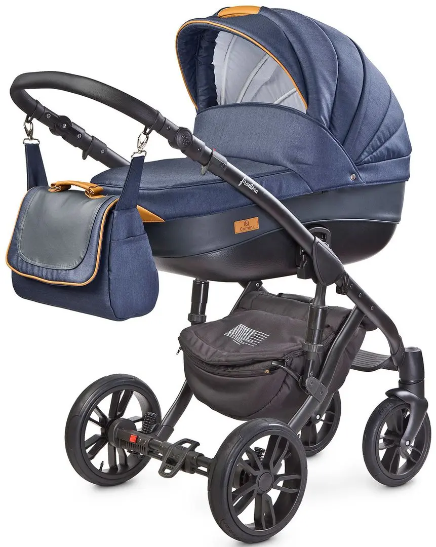 Коляска модульная 2в1 Camini Frontera (Navy)