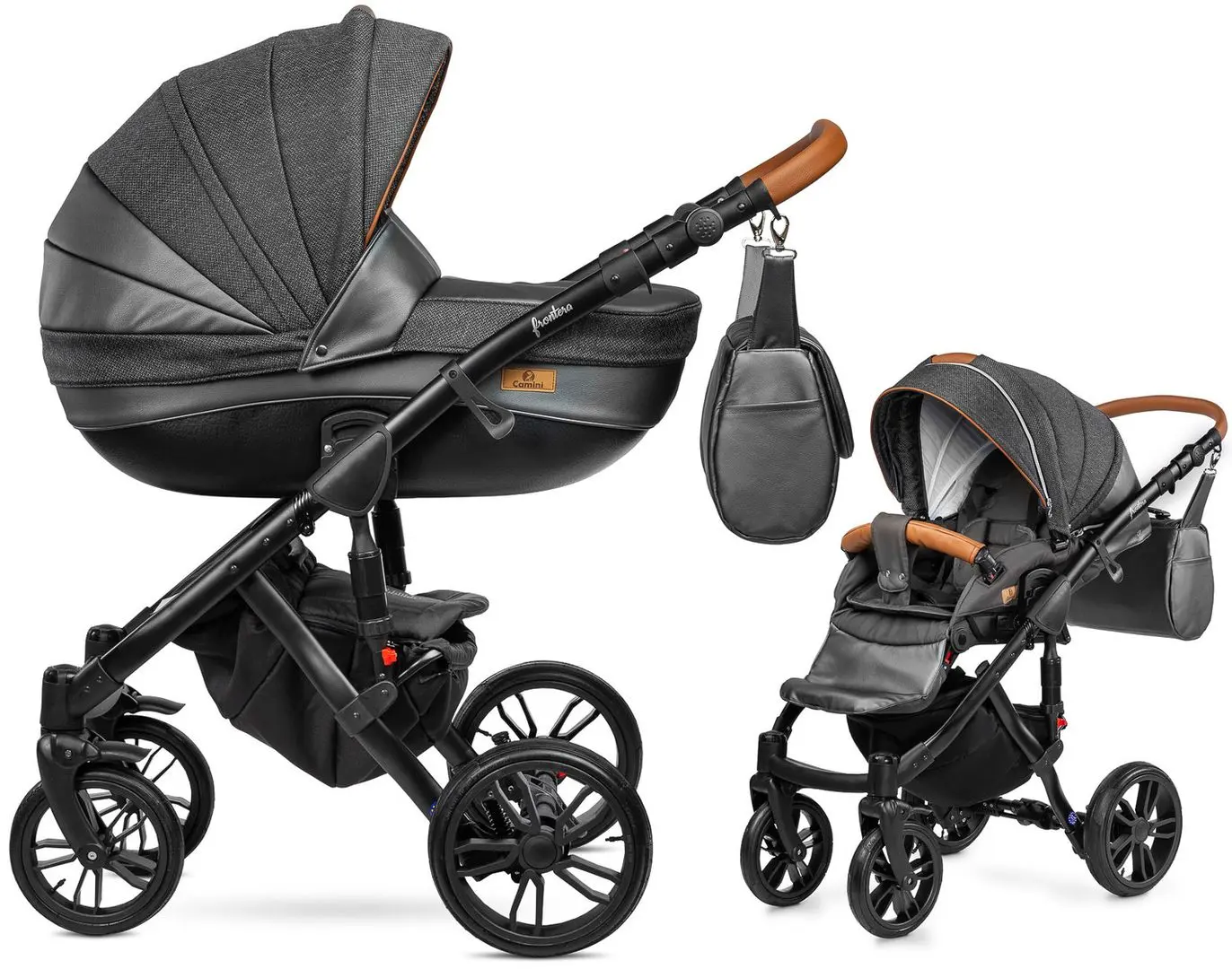 Carucior modular 2in1 Camini Frontera (Silver) - 8