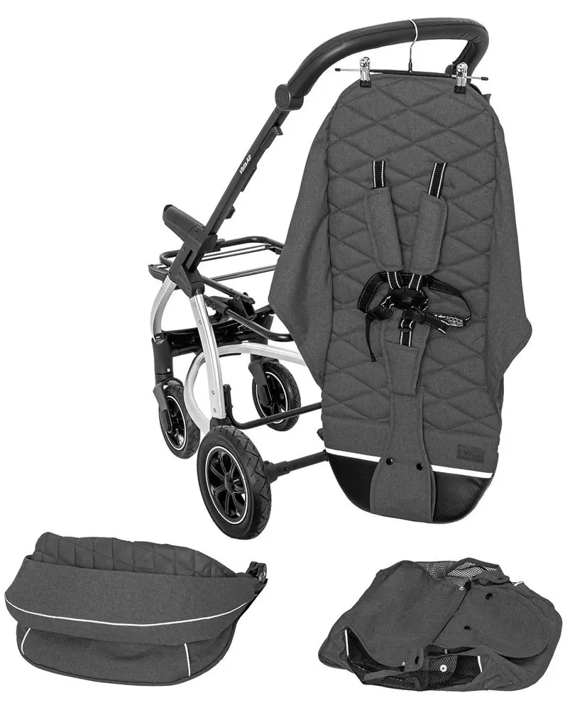 Carucior modular 2in1 Carrello Vista Air (Rubby Red) - 6