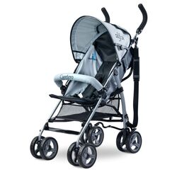 Коляска прогулочная Caretero Alfa (Black)