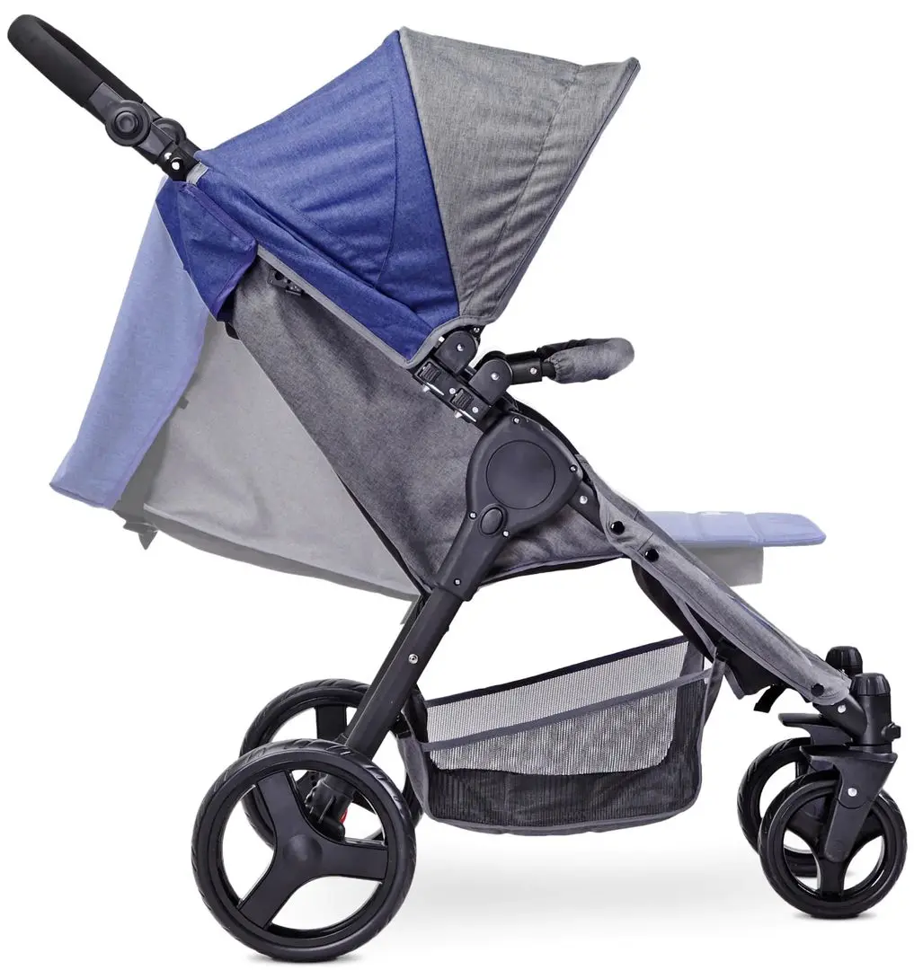Коляска прогулочная Caretero Four (Navy) - 3