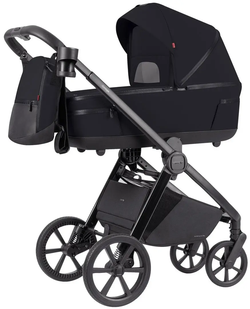 Коляска модульная 2in1 Carrello Omega Plus (Cosmo Black)