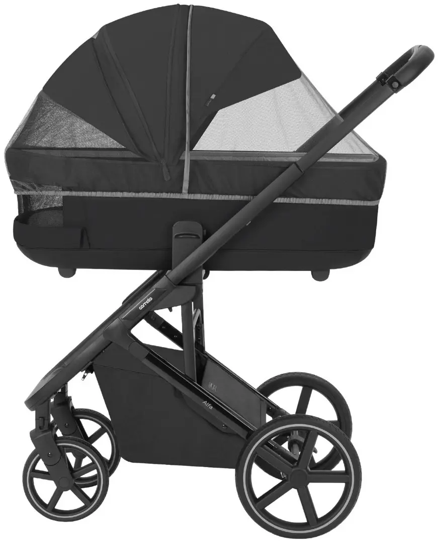 Carucior modular 2in1 Carrello Alfa (Rock Black) - 7