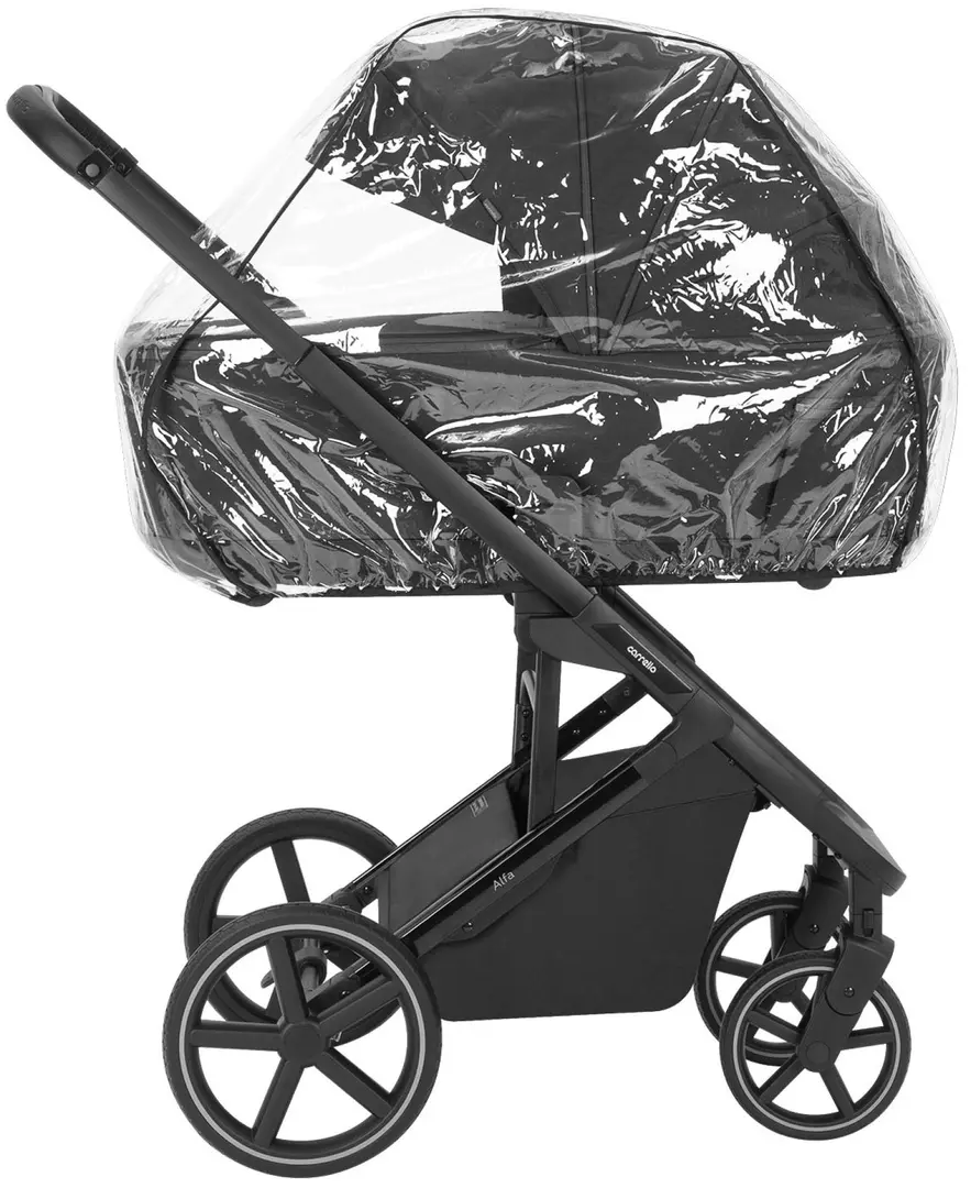 Carucior modular 2in1 Carrello Alfa (Rock Black) - 8