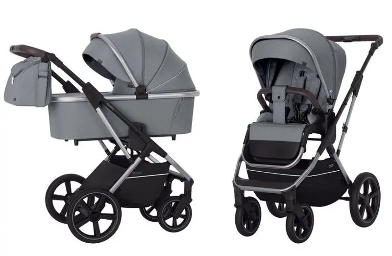 Коляска модульная 2в1 Carrello Aurora (Silver Gray) - 9