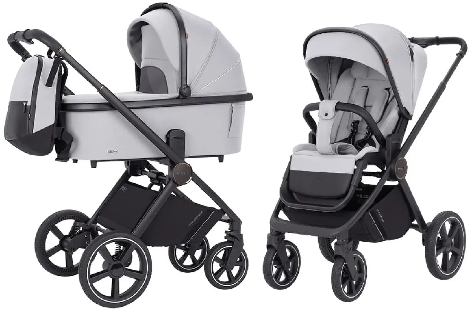 Carucior modular 2in1 Carrello Ultimo (Arctic Grey)
