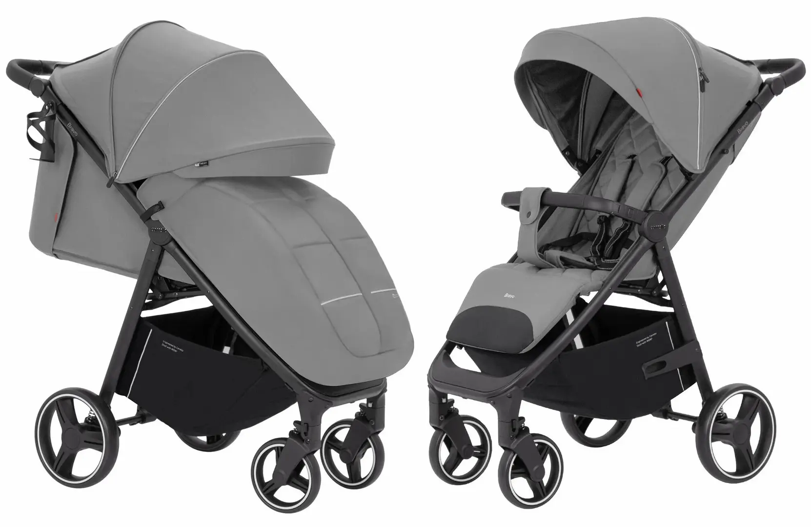 Carucior pentru plimbare Carrello Bravo 2025 (Forest Grey)