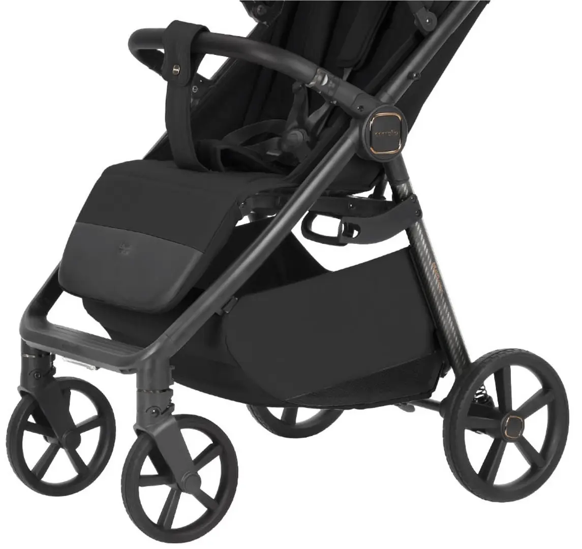 Carucior pentru plimbare Carrello Bravo Carbon 2025 (Deep Black)