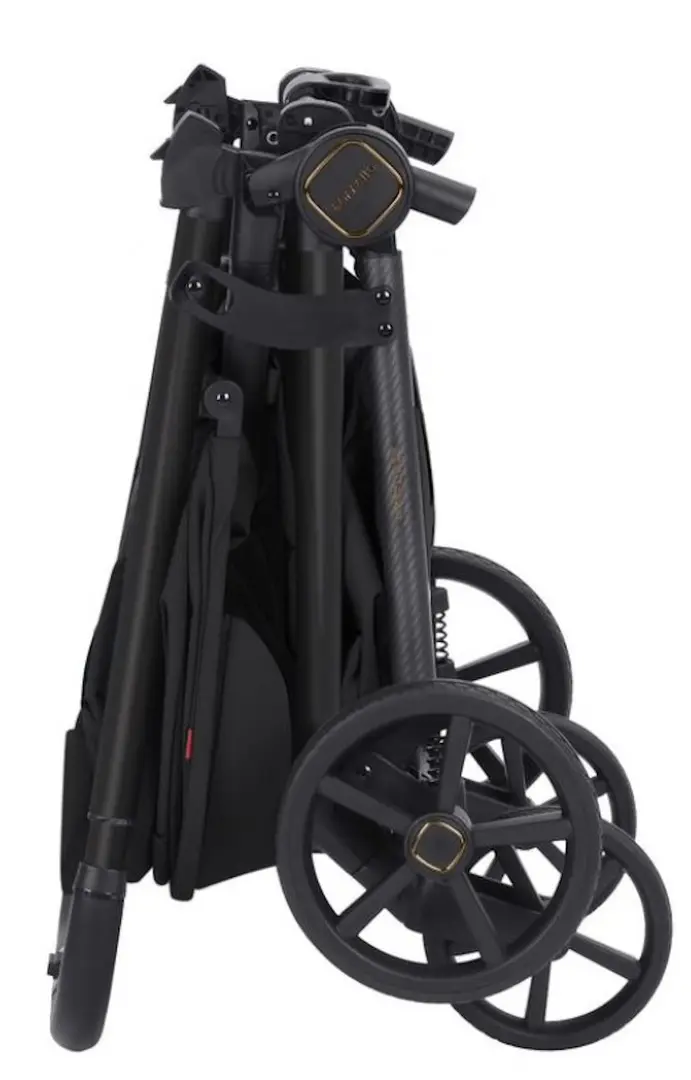 Carucior pentru plimbare Carrello Bravo Carbon 2025 (Deep Black)