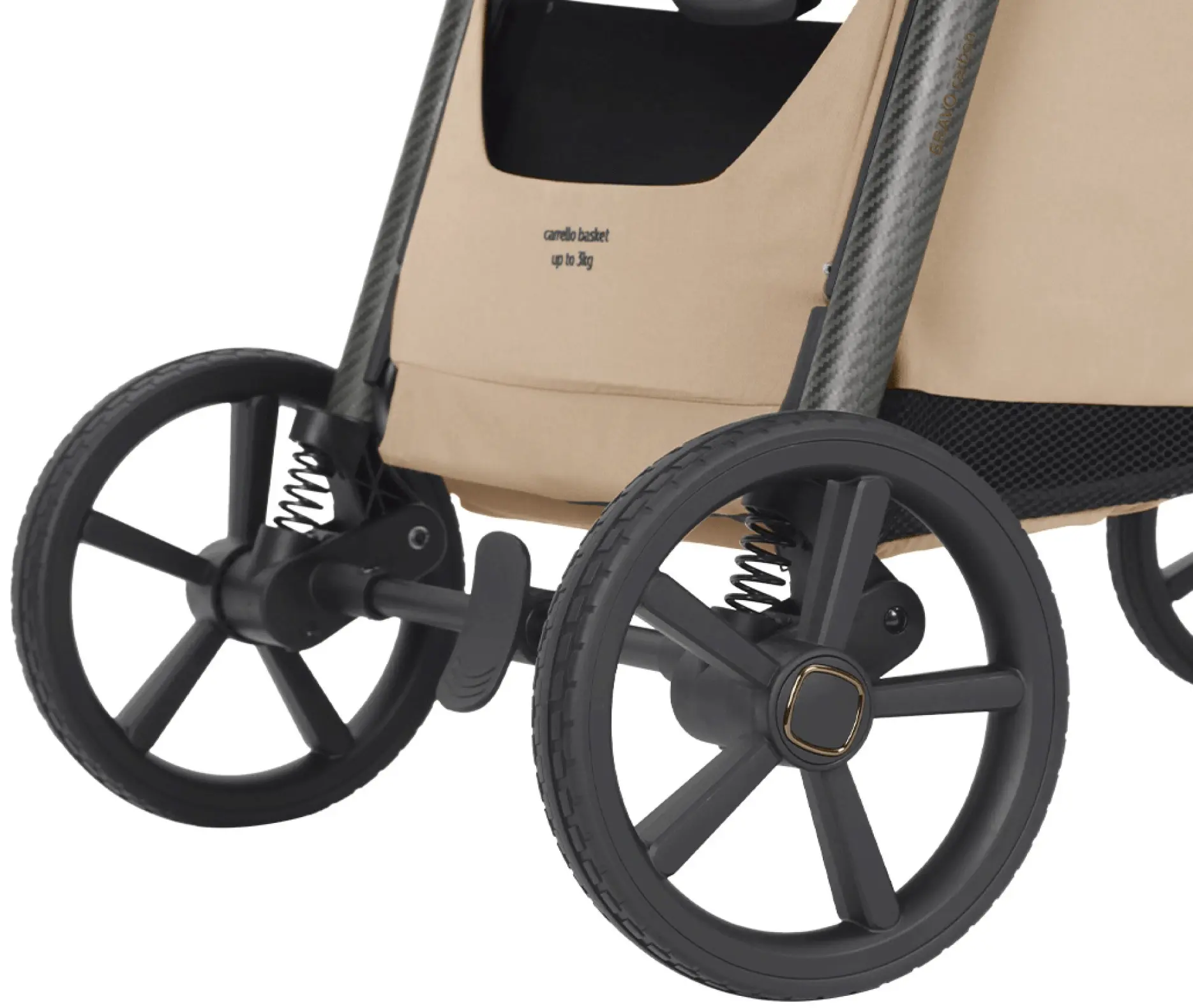 Carucior de plimbare Carrello Bravo Carbon (Frost Beige)