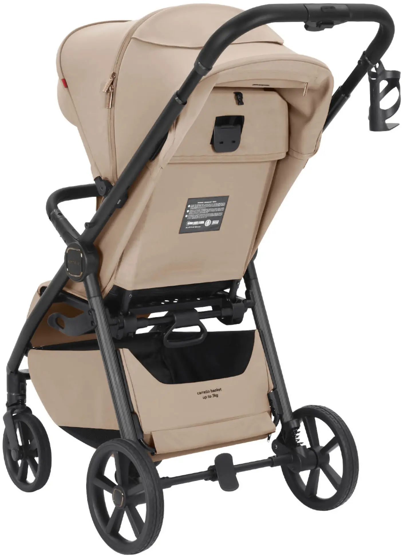 Carucior de plimbare Carrello Bravo Carbon (Frost Beige)