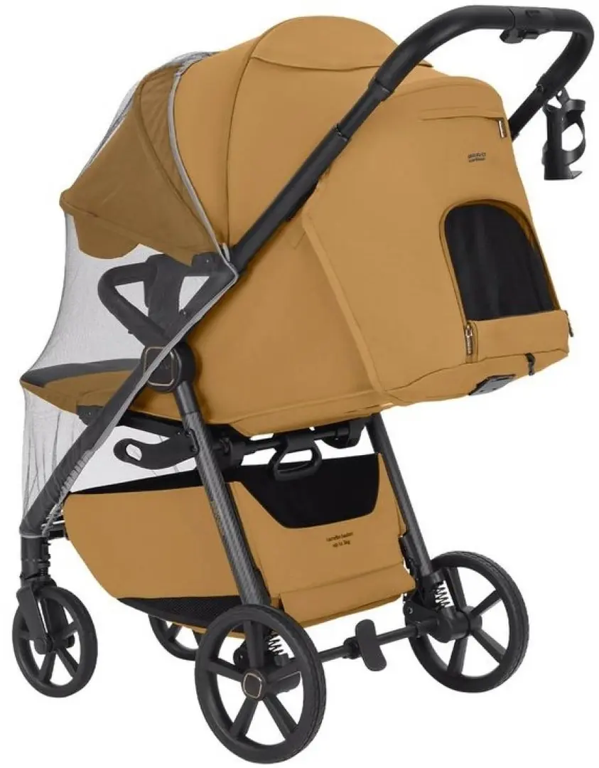 Коляска прогулочная Carrello Bravo Carbon (Ginger Beige)