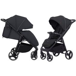 Carucior de plimbare Carrello Bravo CRL-8512 (Pure Black) Thumb