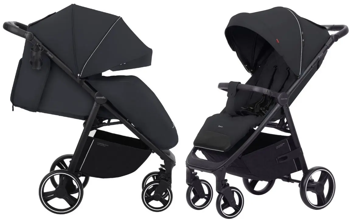 Carucior de plimbare Carrello Bravo CRL-8512 (Pure Black)