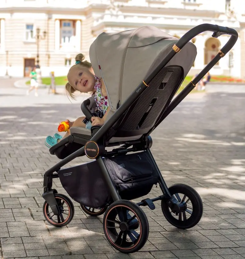 Carucior de plimbare Carrello Epica CRL-8510/1 (Almond Beige) - 4