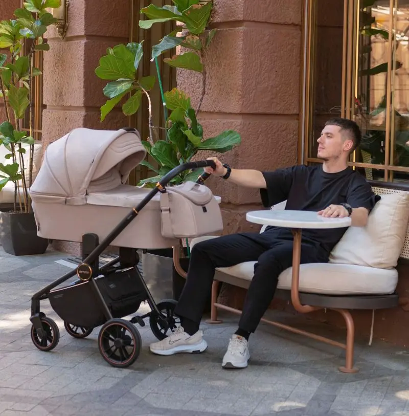 Carucior de plimbare Carrello Epica CRL-8510/1 (Almond Beige) - 5