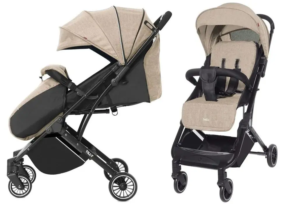 Carucior de plimbare Carrello Tilly Bella T-163 (Beige) - 4