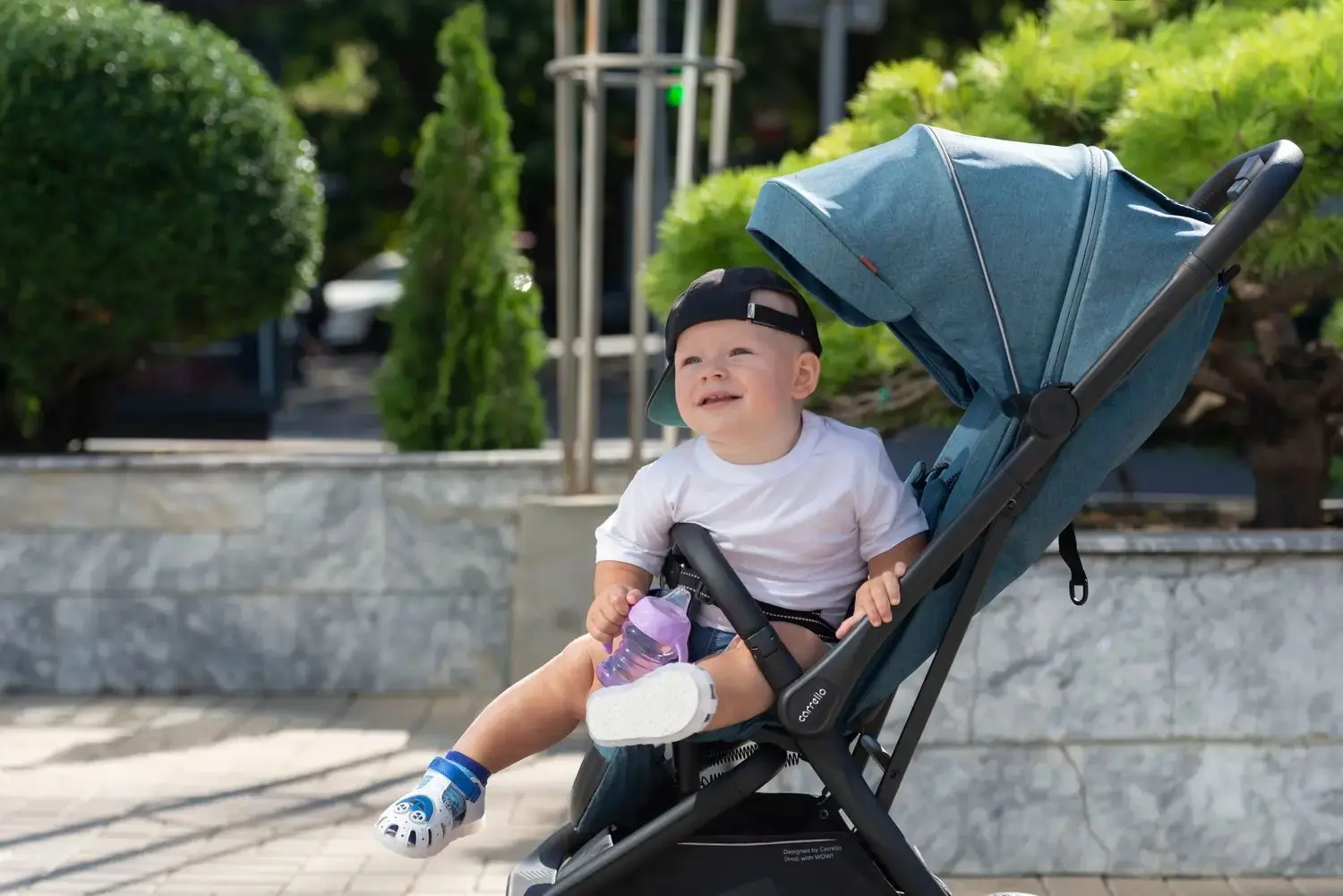 Carucior de plimbare Carrello Vento CRL-5516 (Mint Green/Black)