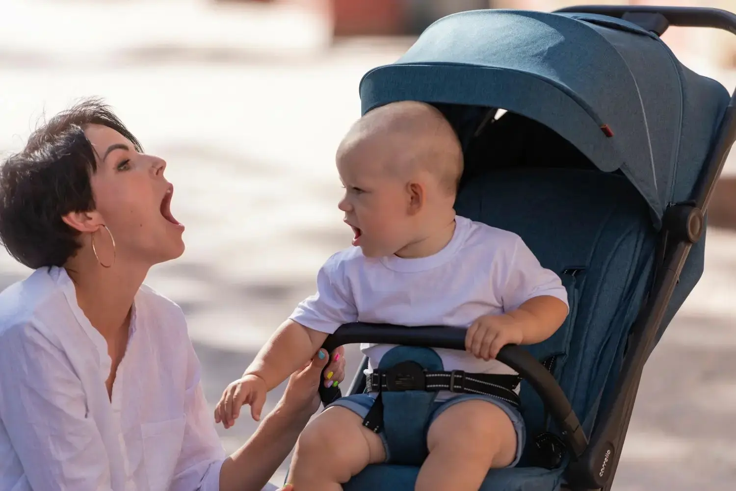 Carucior de plimbare Carrello Vento CRL-5516 (Mint Green/Black)