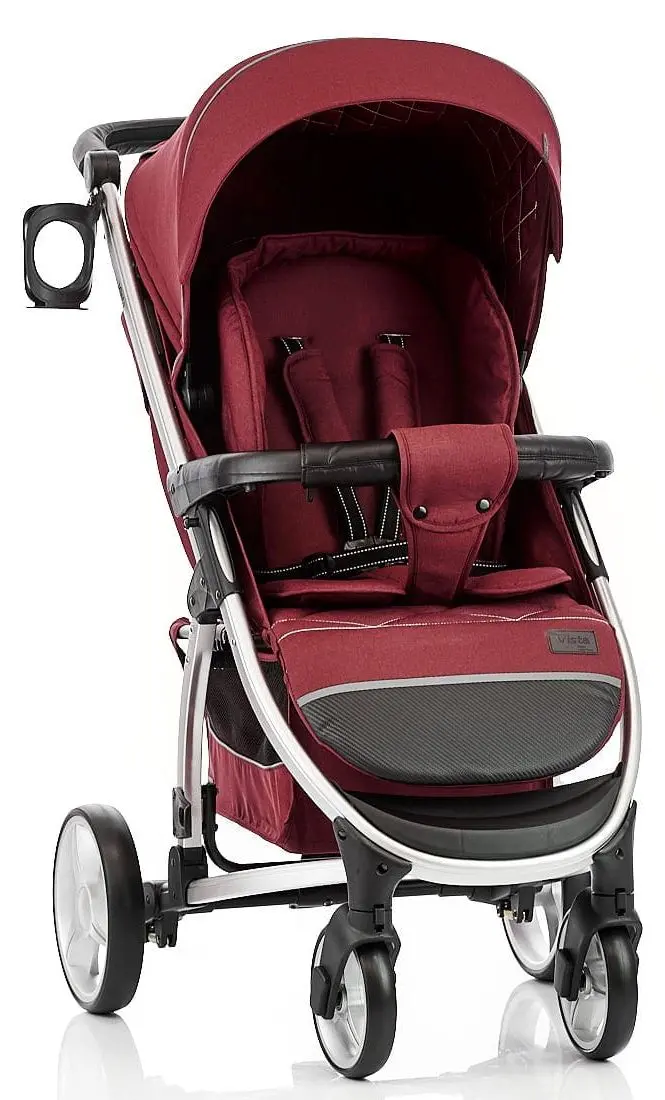 Carucior de plimbare Carrello Vista (Ruby Red) - 2