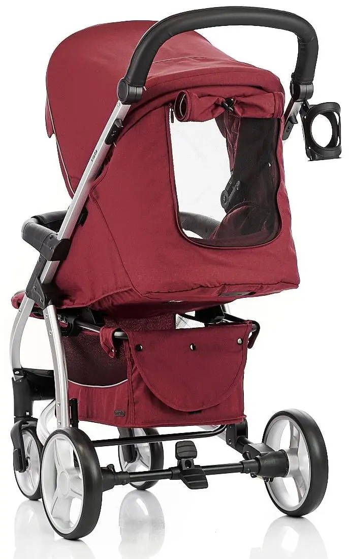 Carucior de plimbare Carrello Vista (Ruby Red) - 4