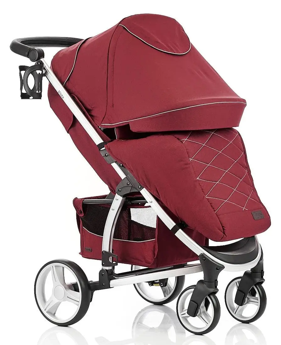 Carucior de plimbare Carrello Vista (Ruby Red) - 5