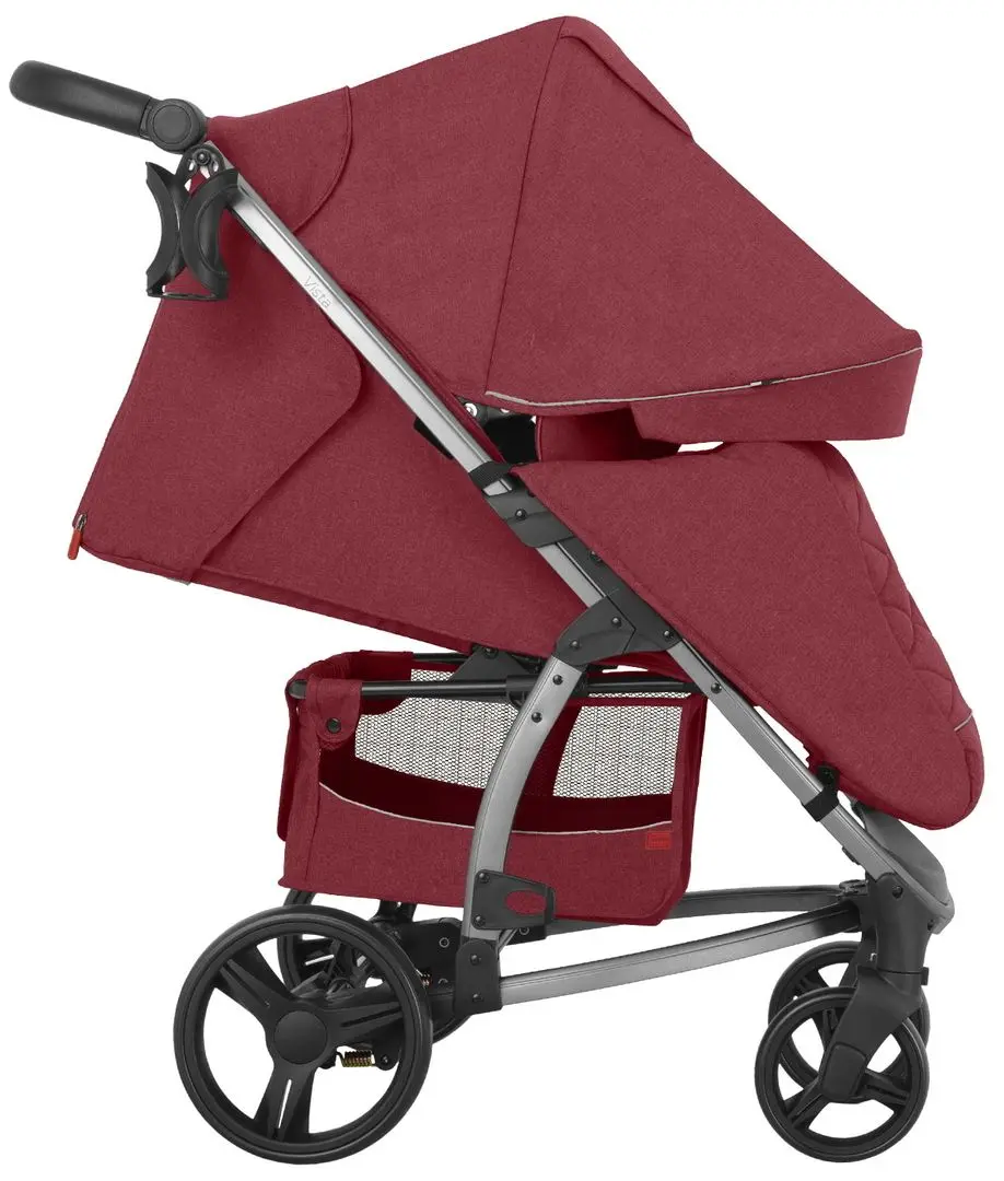 Carucior de plimbare Carrello Vista (Ruby Red) - 6