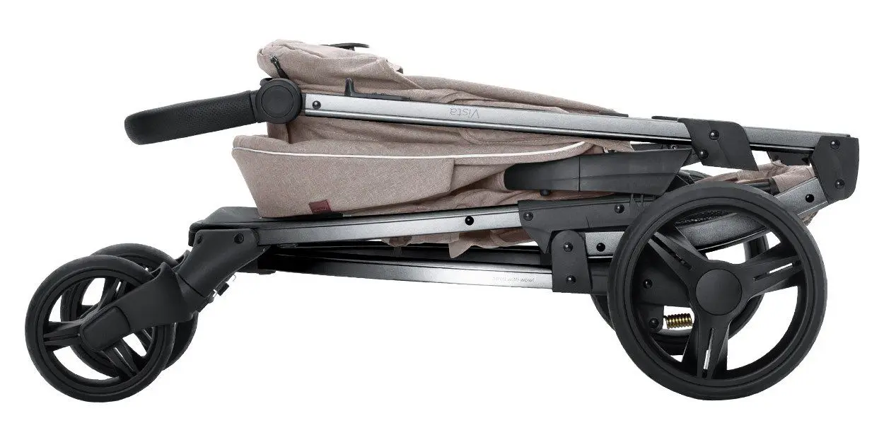 Carucior de plimbare Carrello Vista (Ruby Red) - 7