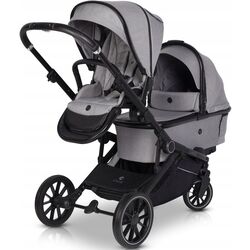 Carucior pentru gemeni Cavoe Avec (Frost) Thumb