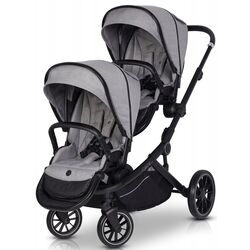 Carucior pentru gemeni Cavoe Avec (Frost) Thumb