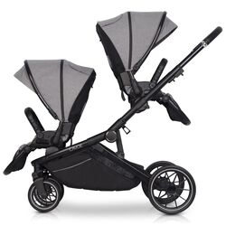 Carucior pentru gemeni Cavoe Avec (Frost) Thumb