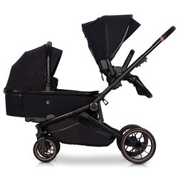 Коляска для двойни Cavoe Avec (Meteorite) Thumb