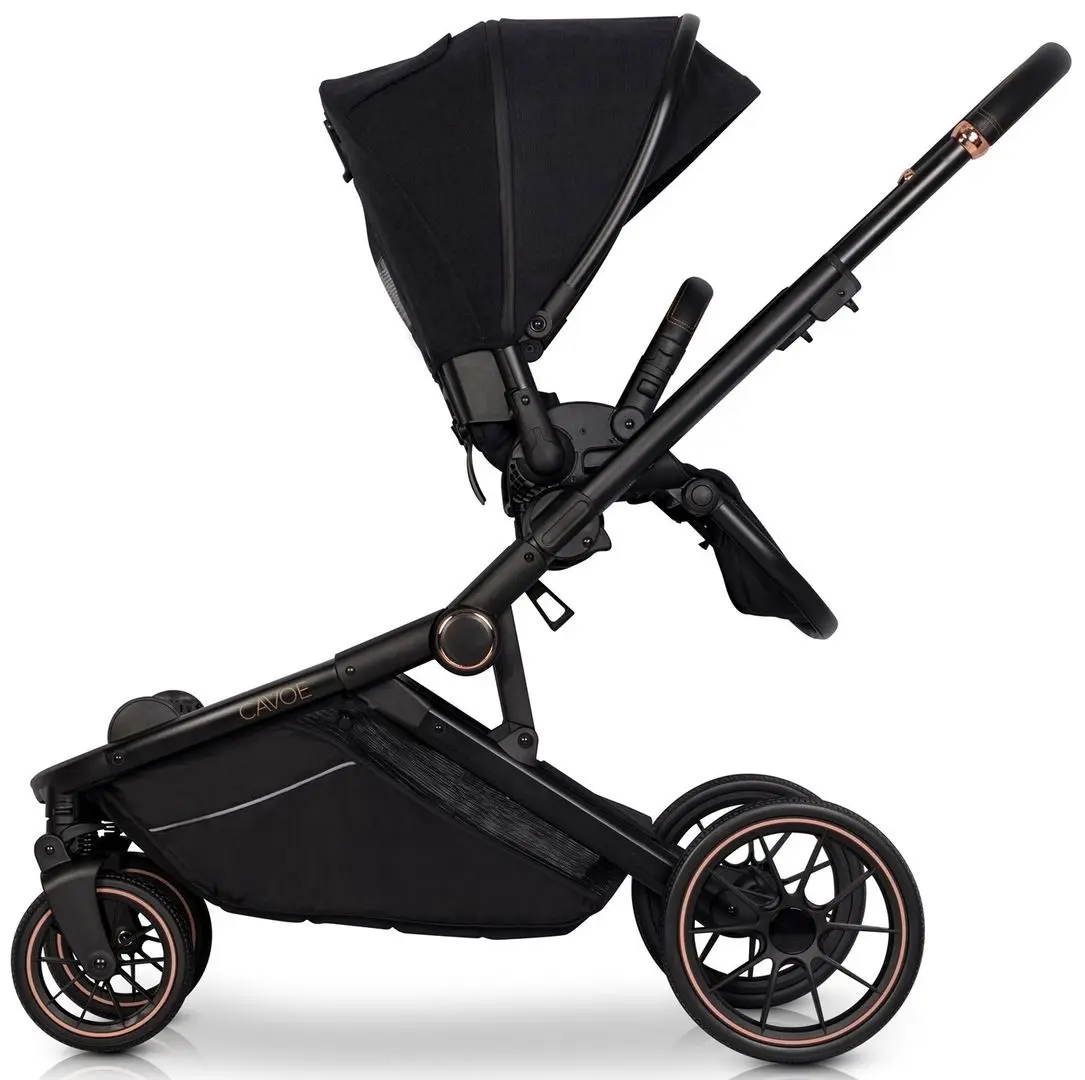 Коляска для двойни Cavoe Avec (Meteorite) - 8