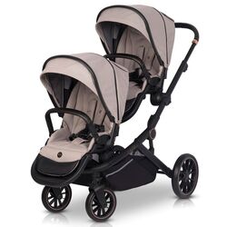 Carucior pentru gemeni Cavoe Avec (Taupe) Thumb