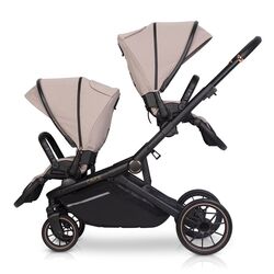 Carucior pentru gemeni Cavoe Avec (Taupe) Thumb