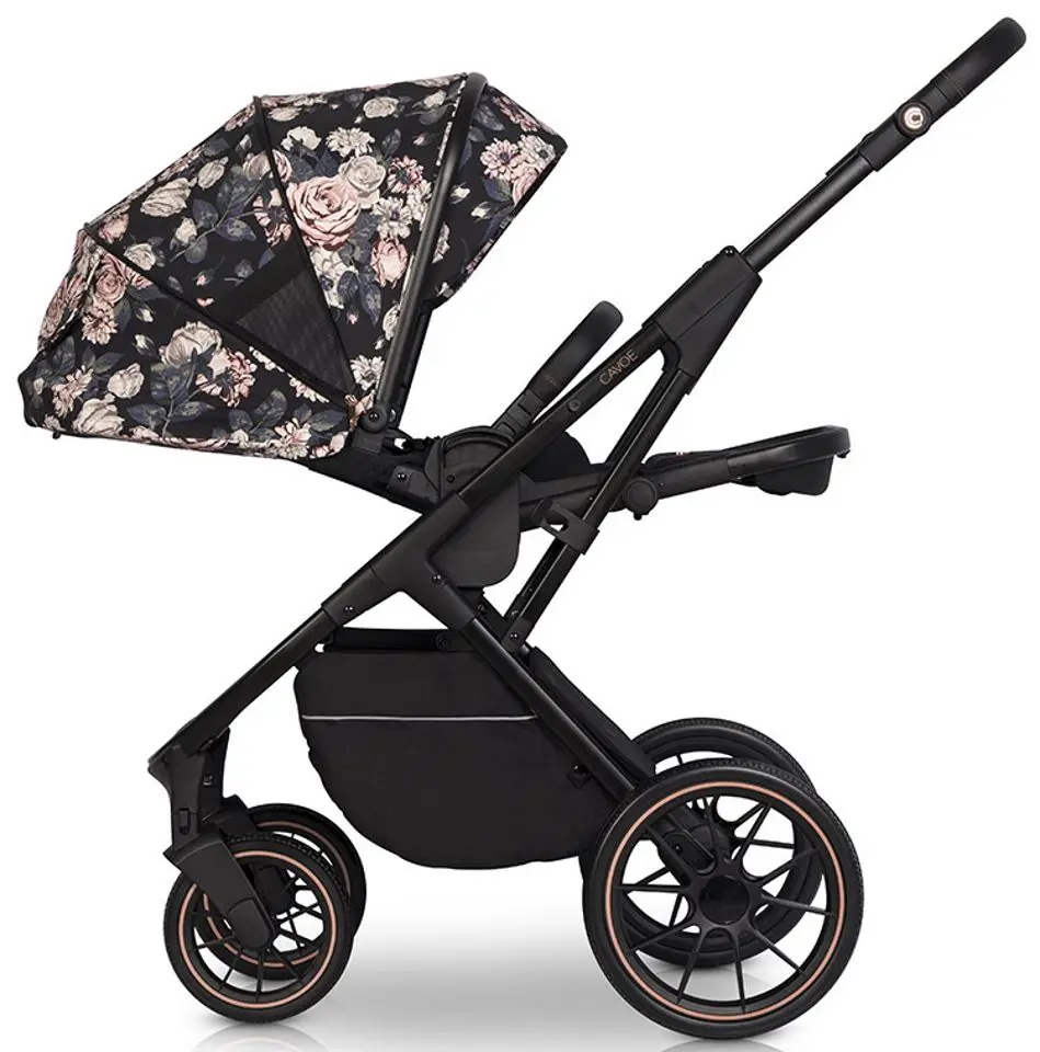 Carucior modular 2in1 Cavoe Axo Style (La Rose) - 4