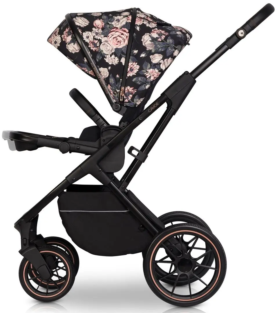 Carucior modular 2in1 Cavoe Axo Style (La Rose) - 5