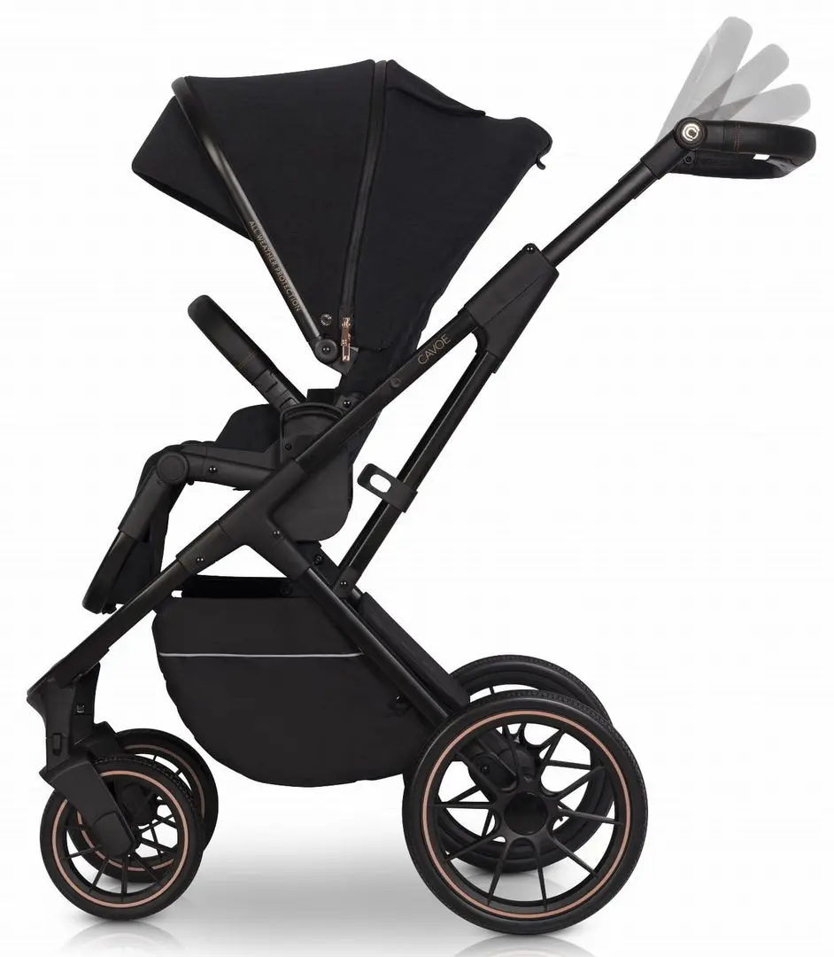 Carucior modular 2in1 Cavoe Axo Style (Meteorite) - 6