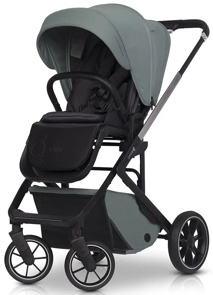 Коляска модульная 2в1 Cavoe Moi (Boho Green) - 3