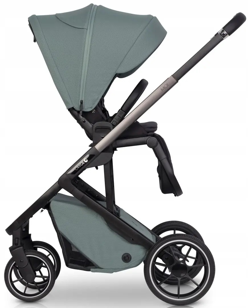 Коляска модульная 2в1 Cavoe Moi (Boho Green) - 5